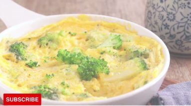 #Keto Recipe no.2 Keto Broccoli and Cheddar Frittata | how to start low carb diet for beginners