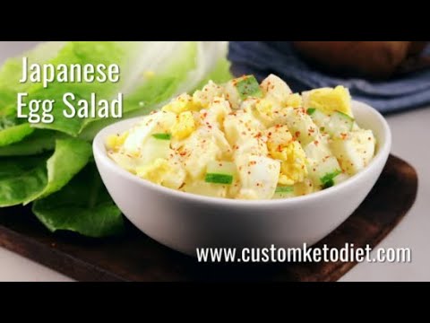 Custom Keto Diet | Keto Japanese Egg Salad